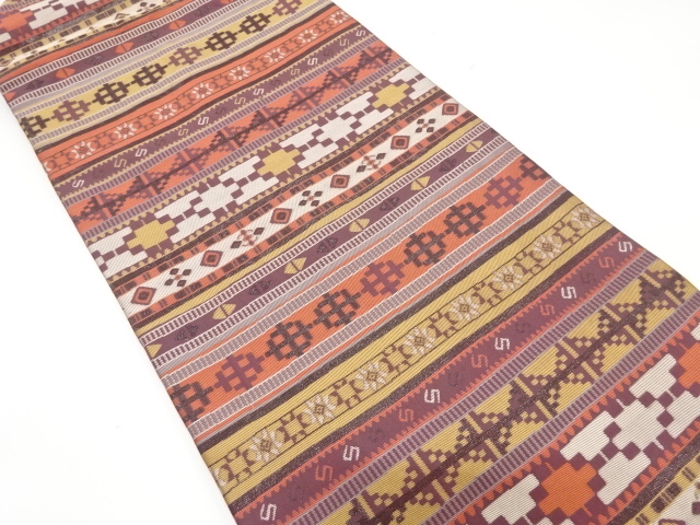 JAPANESE NAGOYA OBI / WOVEN SARASA